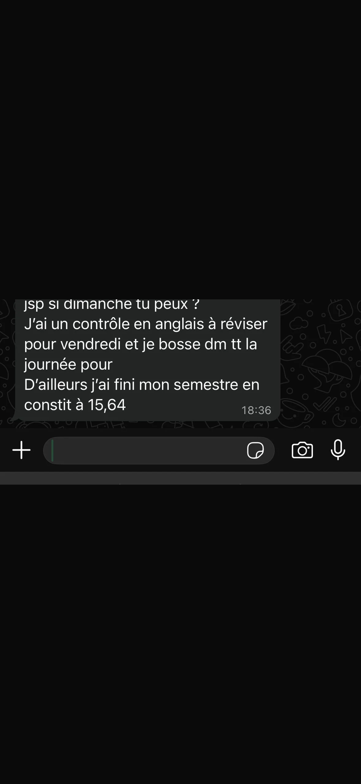 Capture d'un 14/20 obtenu en dissertation de droit constitutionnel sur la 3e République après accompagnement par Marie Terki
